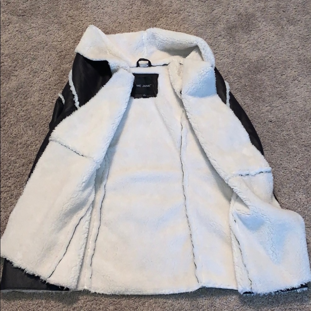 Black Fur Vest